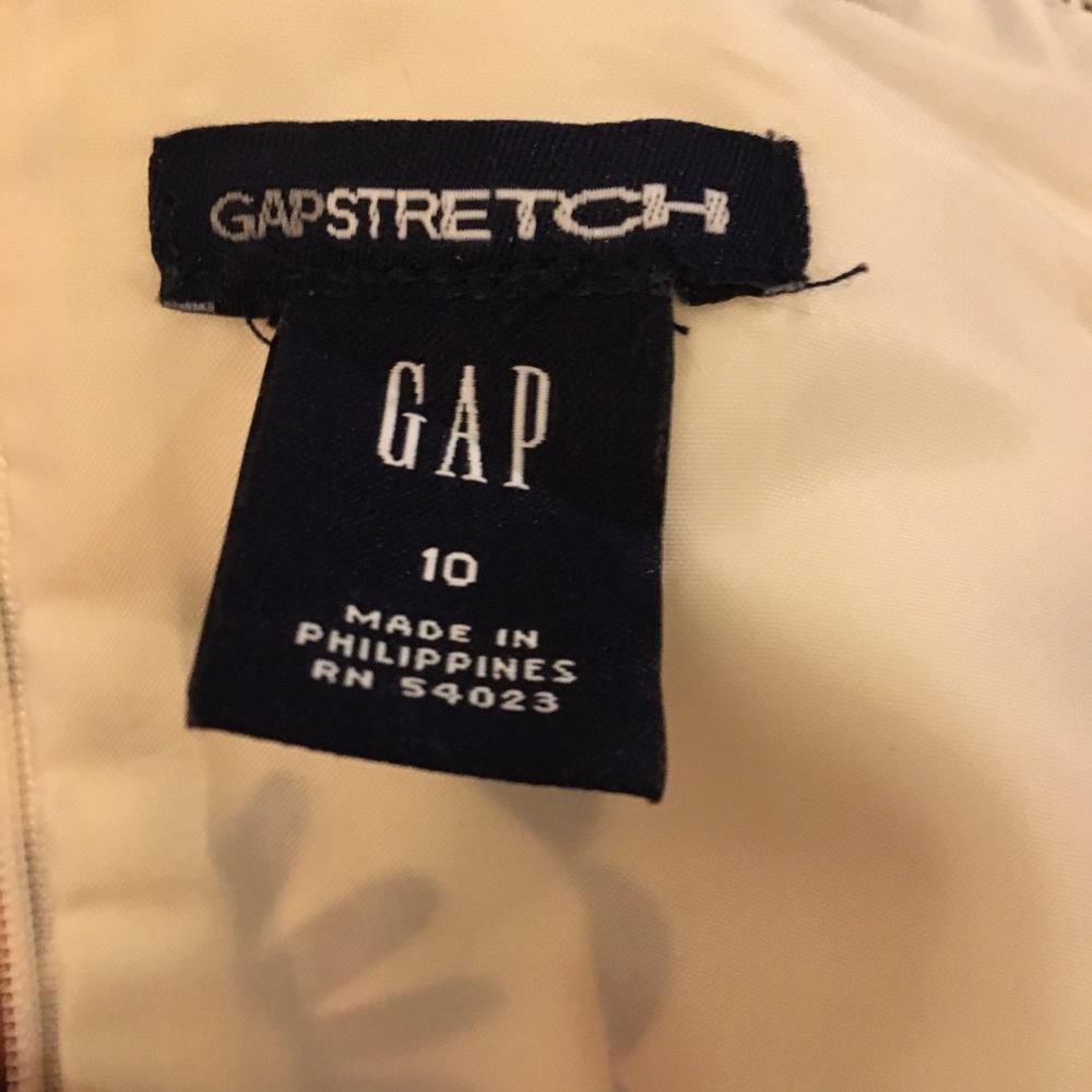 GAP  GapStretch Strapless Dress Size 10 - Picture 3 of 3